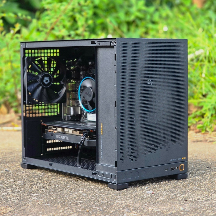 Computer Intel Core i3 12100F Ram 16GB DDR4 M.2 256GB RX5500XT 8GB มือสอง ประกัน 6 เดือน