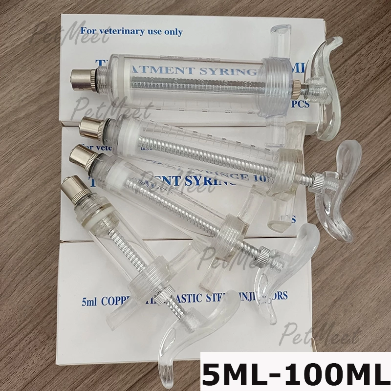 ถูก🎉5ml-100ml ไซริงค์ Syringe กระบอกฉีดยา ฟาร์มหมู ปศุสัตว์ สุกร นกให้อาหารเข็มฉีดยาด้วยตนเอง Feeding