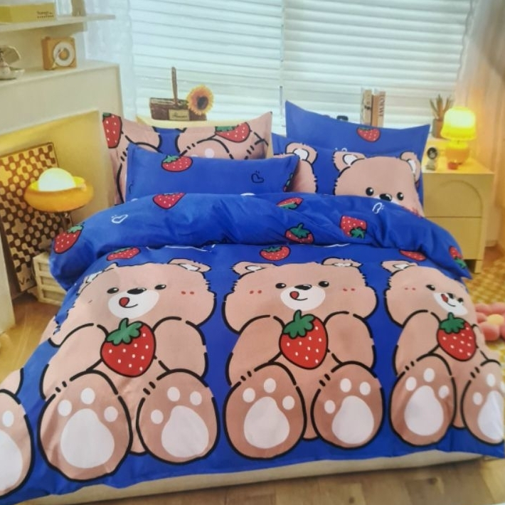 ผ้าปูที่นอน5ฟุต (ผ้าปูที่นอนอย่างเดียว)​รัดมุม4มุม พร้อมส่งด่วน ราคาถูก  เป็นสินค้าใหม่100%
