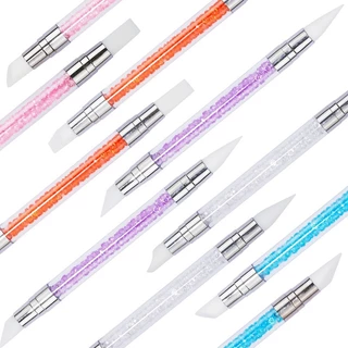 Nawoelite แปรง ชุดทําเล็บ ที่ทําเล็บ เครื่องมือทําเล็บมืออาชีพ พกพาสะดวกทุกขั้นตอน ของใช้ทําเล็บ แปรงทําเล็บ