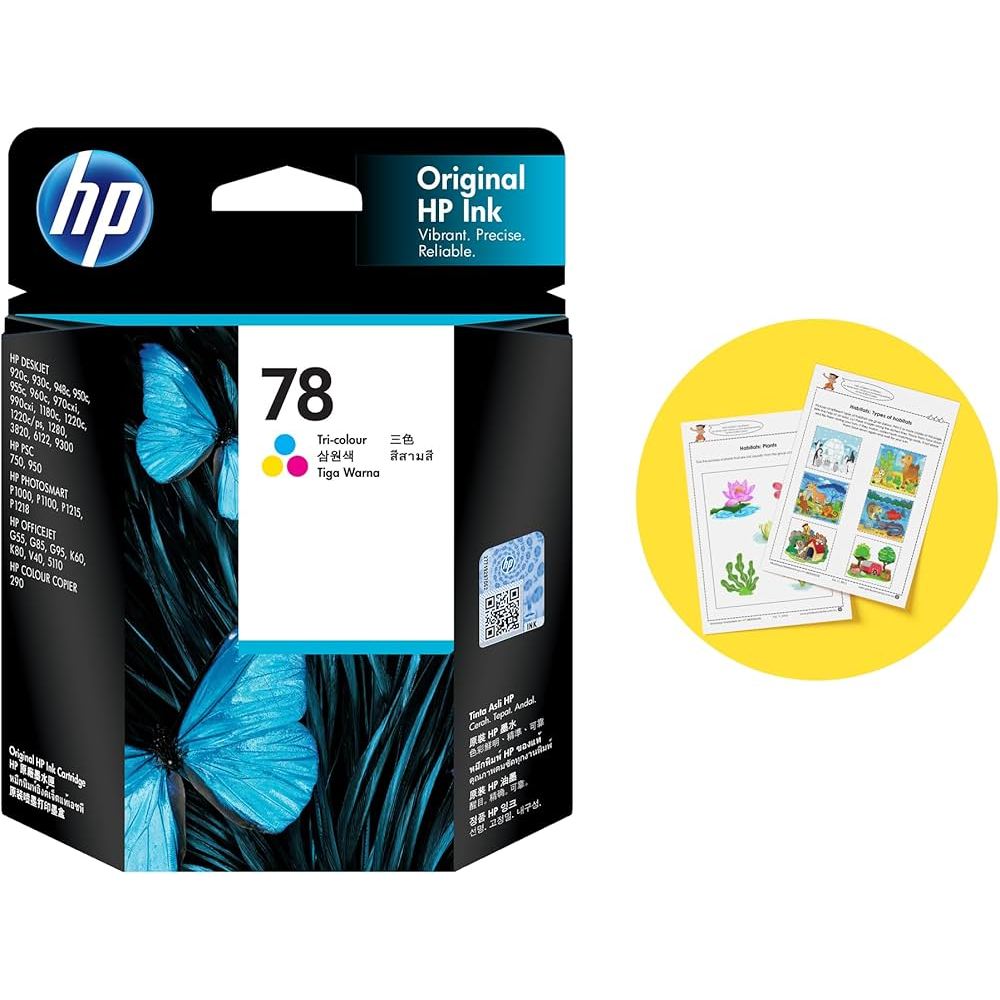 HP-C6578DA HP INKJET CARTRIDGE 78 COLOUR AP