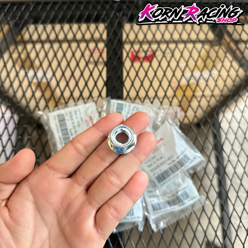 น็อตเพลาหน้า/เพลาหลัง เวฟ100/110i/125/125i เบิกศูนย์ 90306-KGH-901