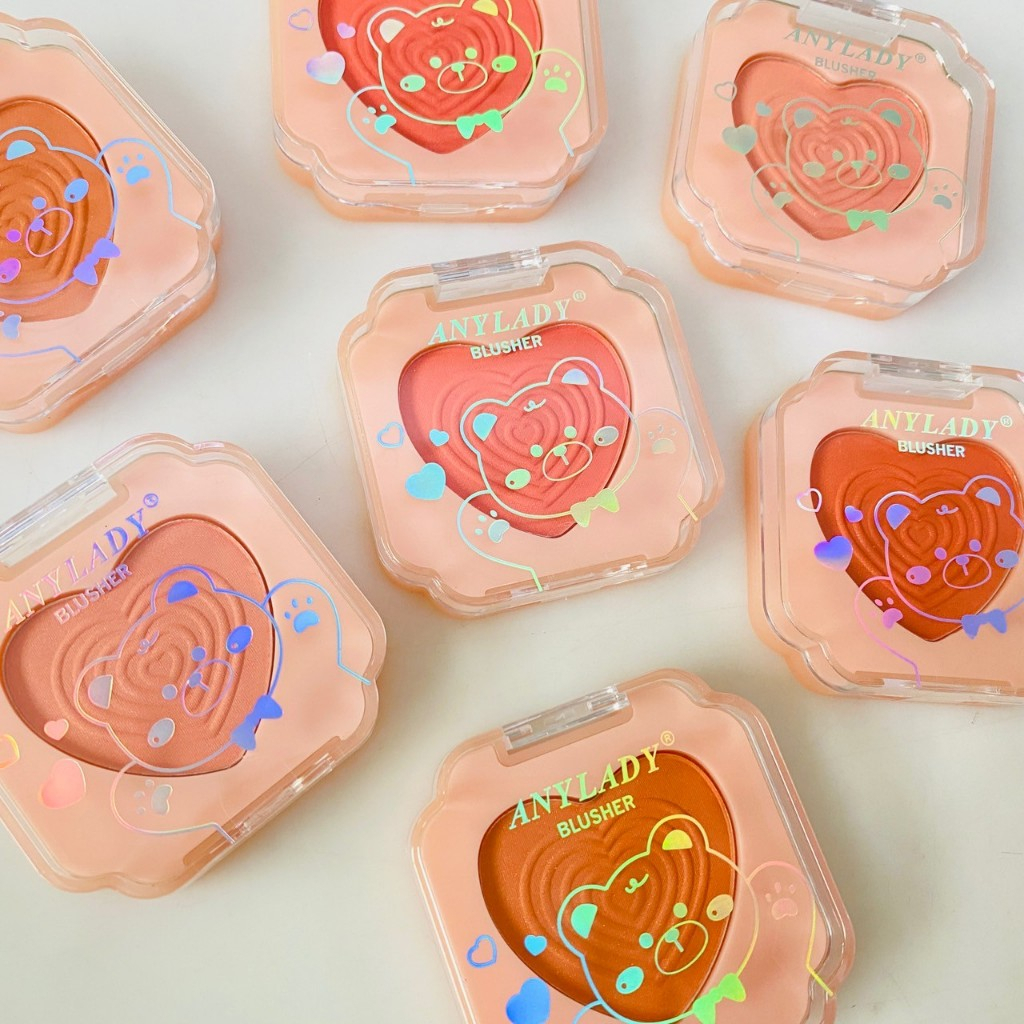 ANYLADY บลัชออนหัวใจ ตลับน่ารักขนาดพกพา NO.8291