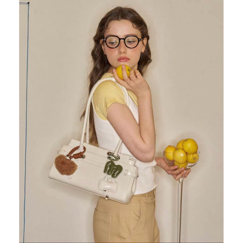 New❣️Muva | muva bonnie bag กระเป๋าสะพายไหล่หนังแท้