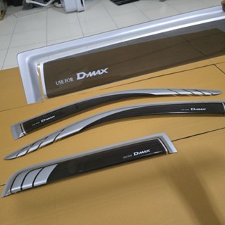 กันสาด คิ้วกันสาด isuzu d-max ลายตาข่าย ใส่ปี 2002 - 2011  แ…