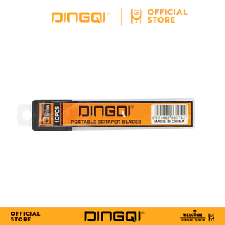 DINGQI มีดขูดลอก พร้อมใบมีด 10 ใบ รุ่น 63203