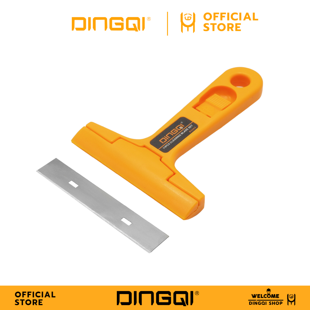 DINGQI มีดขูดลอก พร้อมใบมีด 10 ใบ รุ่น 63203 - รูปที่ 2