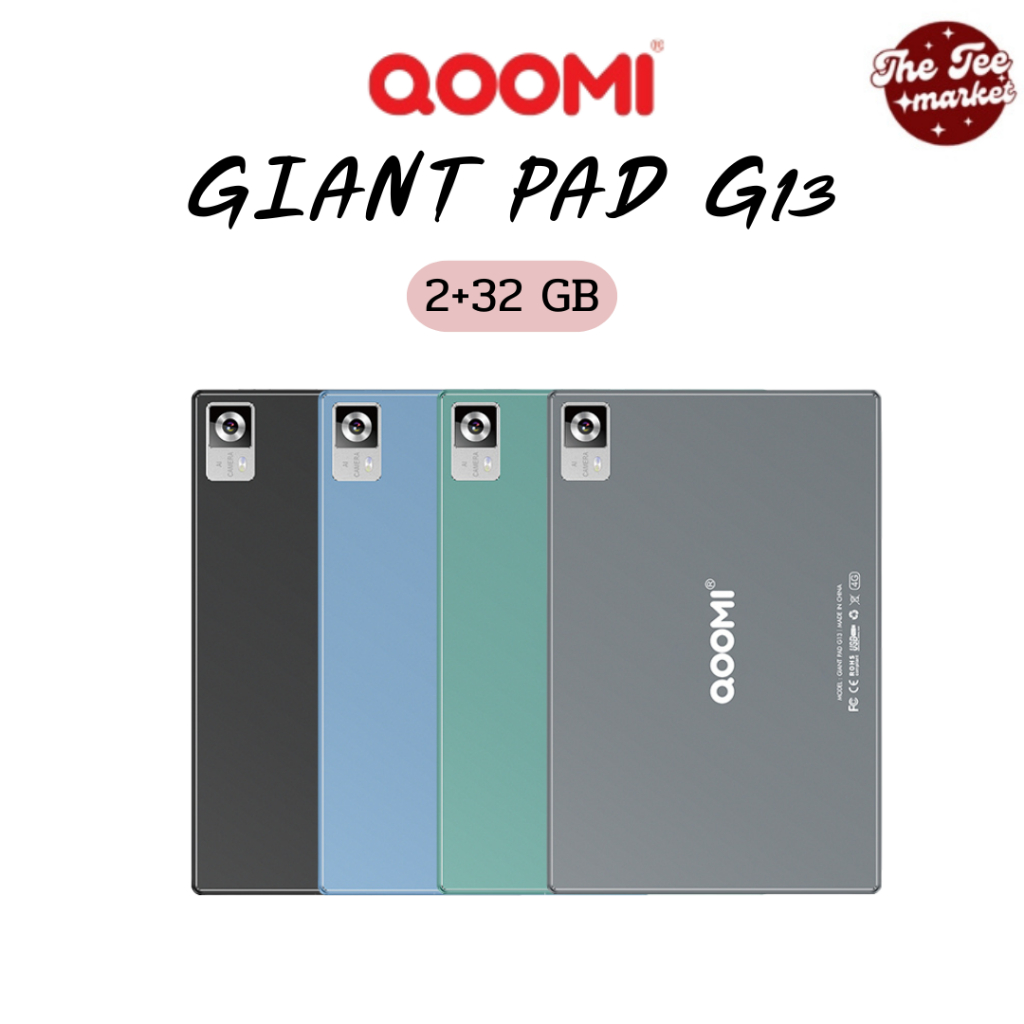 Qoomi Giant Pad G13 - คูมี่ จอแสดงผล IPS-LCD 24-bit (16 ล้านสี) (รับประกันศูนย์ไทย 1 ปี)