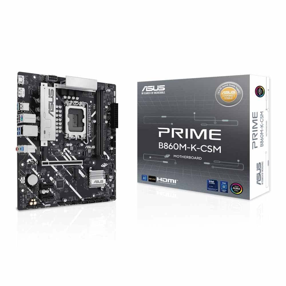 MAINBOARD ASUS PRIME B860M-K-CSM (INTEL SOCKET 1851 DDR5 MICRO-ATX)
