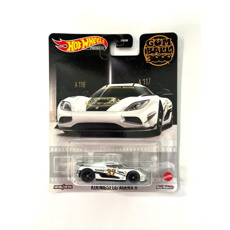 Hot Wheels | KOENIGSEGG AGERA R ~ GUMBALL 3000 | 🛞ล้อยาง แพคพรีเมี่ยม | 📦สินค้ามีพร้อมส่ง