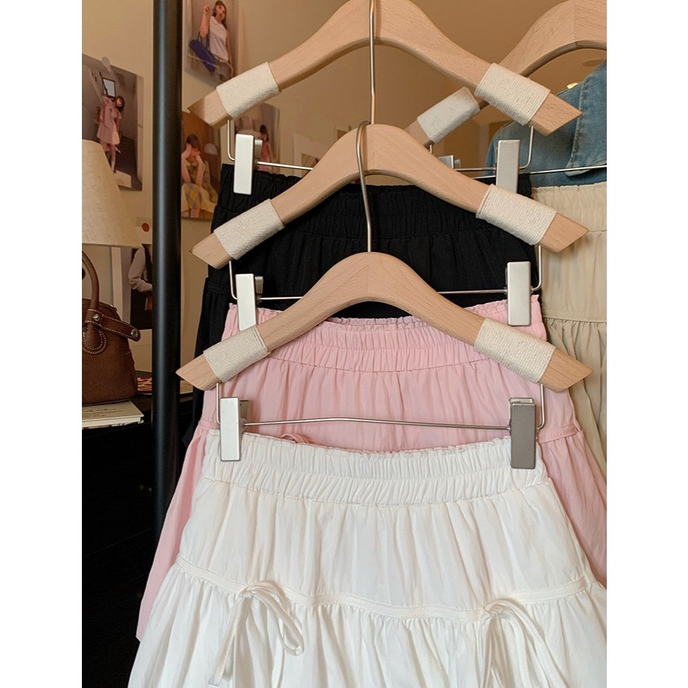 (D289) 🎈🎀 𝐁𝐚𝐥𝐥𝐨𝐨𝐧 𝐒𝐤𝐢𝐫𝐭 🧸🌷 กระโปรงสั้นทรงบอลลูน มีโบว์ด้านหน้า พร้อมส่ง 4 สี 4 ไซส์ - รูปที่ 6