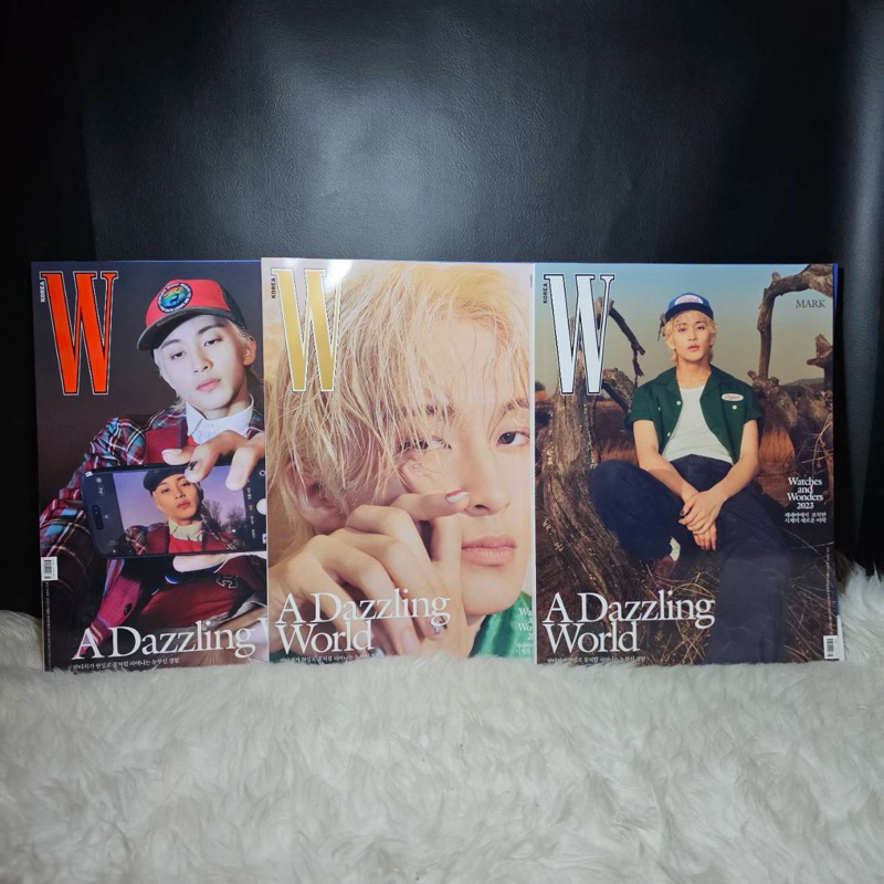 [พร้อมส่ง] W Korea - NCT MARK Cover ปกมาร์ค