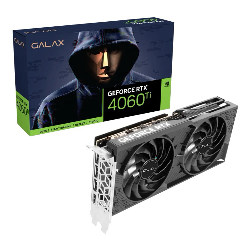 VGA GALAX RTX4060Ti 8GB 1-CLICK OC 8GB (การ์ดจอมือสอง)