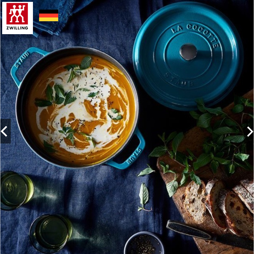 Germany Zwilling 20cm pot France staub enamel cast iron pot imported original stew pot home stew pot