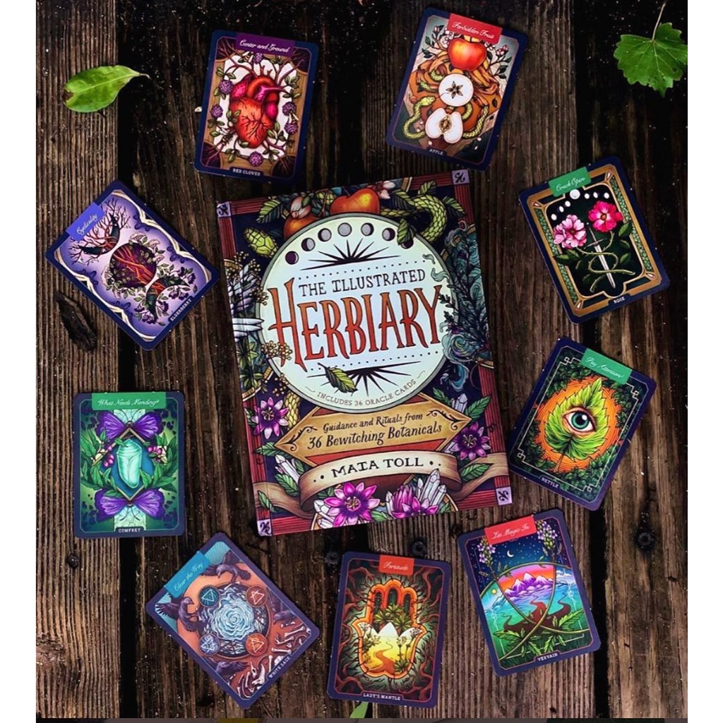 The Illustrated Herbiary: Guidance and Rituals from 36 Bewitching Botanicals (Wild Wisdom)
