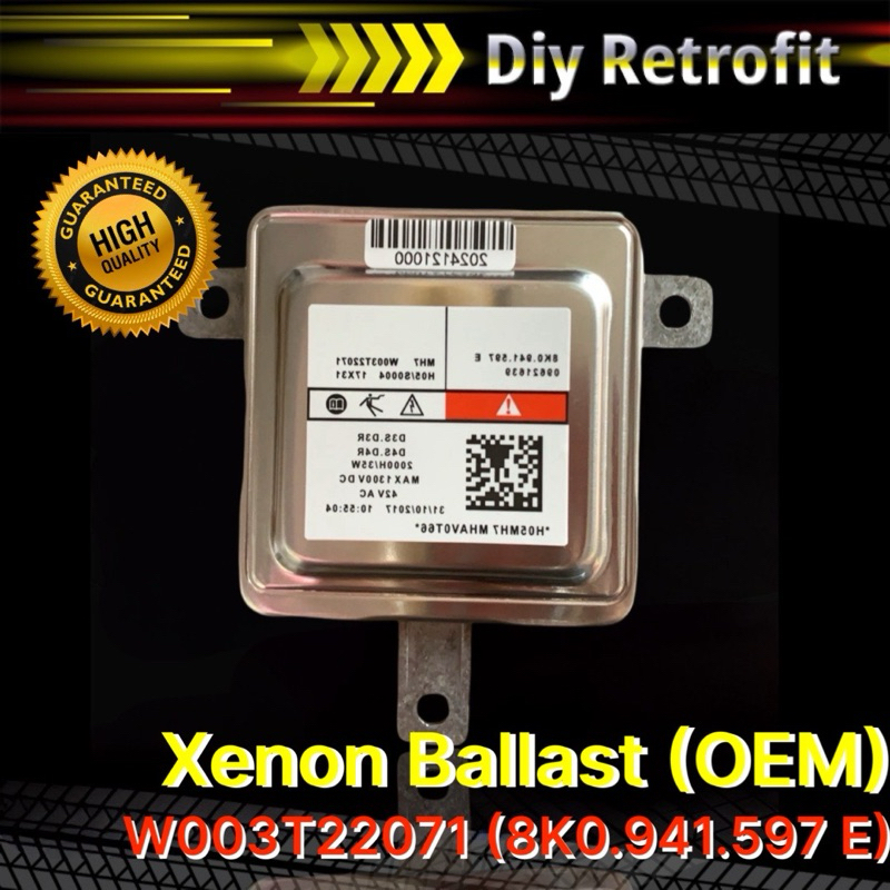 Ballast Xenon (OEM) สำหรับ Volvo V40 W003T22071 (8K0.941.597 E)