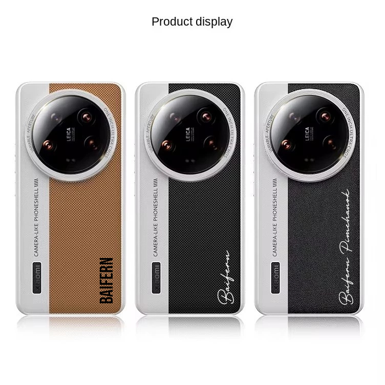 เคส Xiaomi [สกรีนชื่อ] เคส Xiaomi 15 Ultra / 14 Ultra/13 Ultra/12 Ultra/12s Ultra เคสหนัง+Hard PU