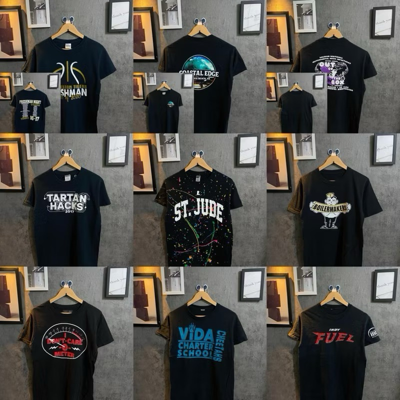 เสื้อยืดUSA สภาพดี ไซส์ S ชุดที่ 2  รอบอก 34-36