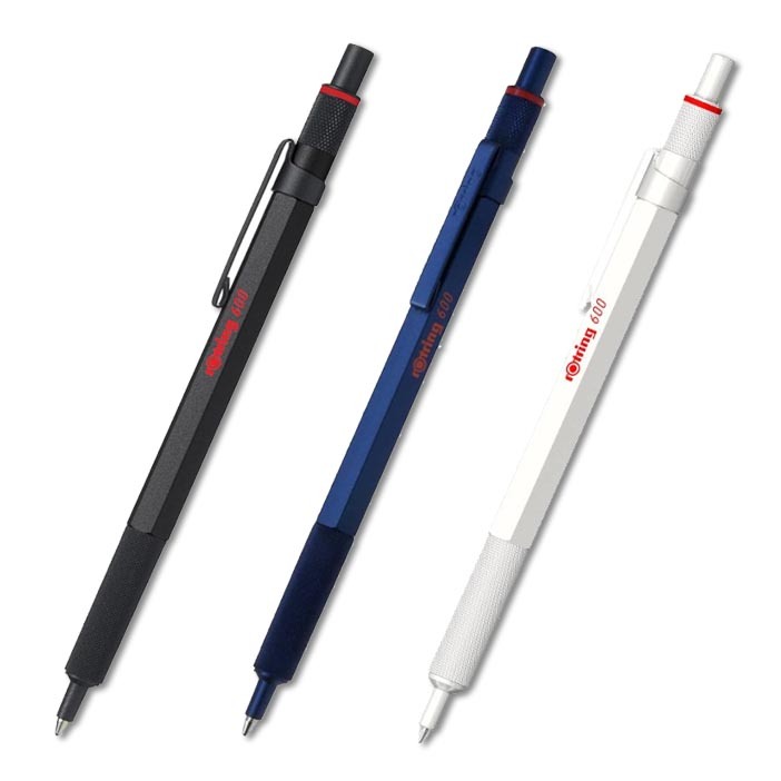 ปากกาลูกลื่น Rotring rOtring 600 M ขนาดกลาง กดคลิก Japan Stationery
