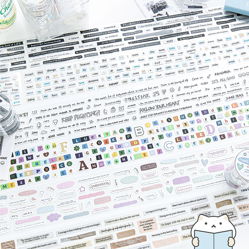 เทปตกแต่ง Landscape  🌷 4 ม้วน Masking Tape MT DIY Washi เทปวาชิ เทปกาว mimisplan