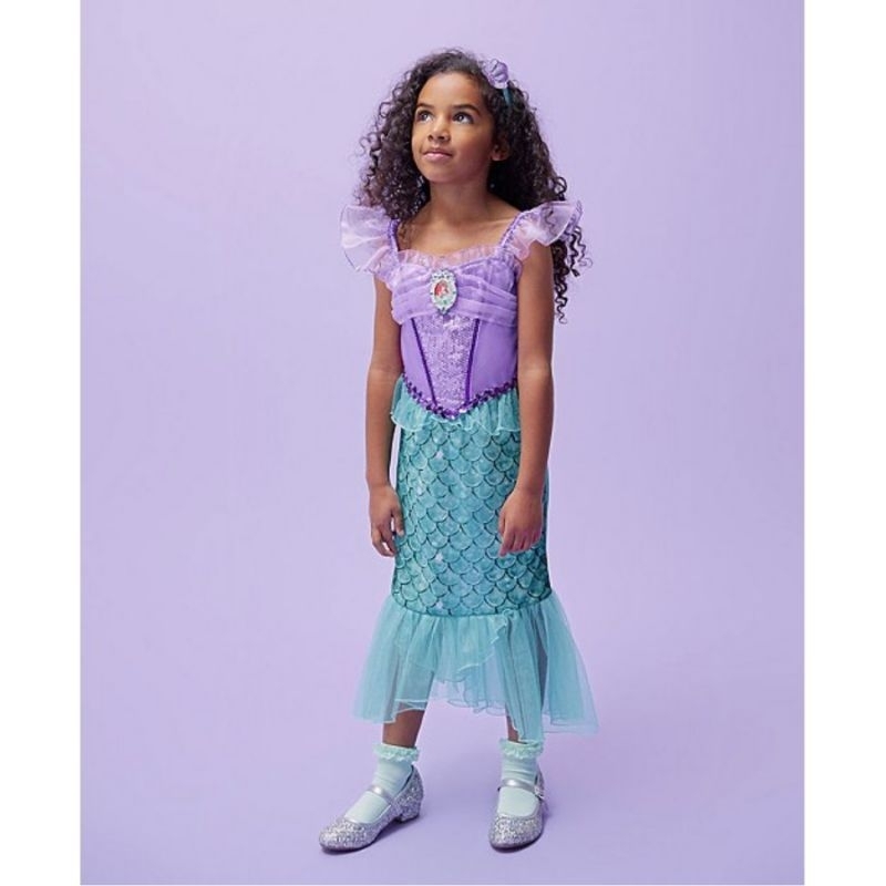 ชุดคอสตูมเจ้าหญิง แอเรี่ยล Ariel จาก อังกฤษ : Princess Ariel Little Mermaid Fancy Dress