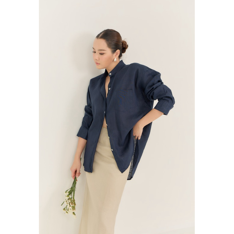 IN noble linen shirt 🩷