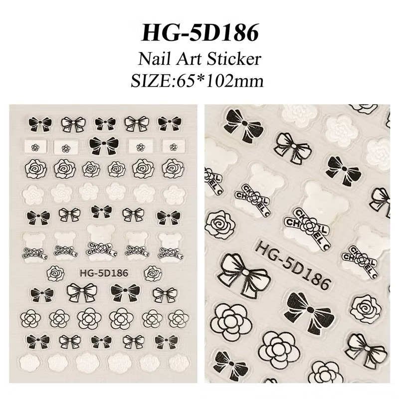 สติกเกอร์ติดเล็บ โบ คามินเลีย กุชชี่กุหลาบ ใหม่สวยแบบคุณหนู - รูปที่ 4