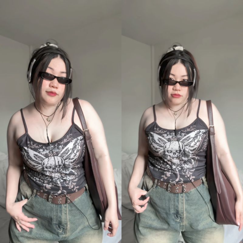 *Shein ส่งจากไทย* เสื้อสายเดี่ยวผู้หญิง