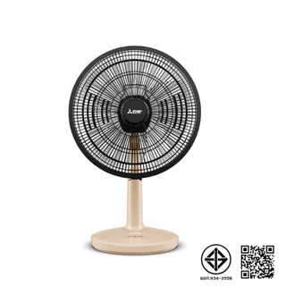 #สีใหม่ Mitsubishi พัดลม ตั้งโต๊ะ 16 นิ้ว แบบปุ่มกด D16A-GC