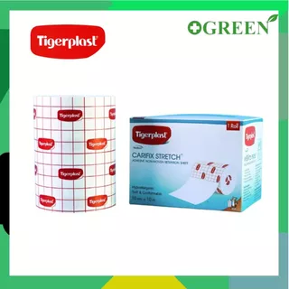 Tigerplast CARIFIX STRETCH 10cm X 10m แคริฟิกซ์ สเตรช แผ่นปิดแผลชนิดผ้าใยสังเคราะห์ [4766]