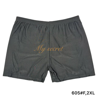 กางเกงซับในขาสั้น ผ้าลื่น สีดำ มี 2 ไซส์ เอว 26-36 นิ้ว