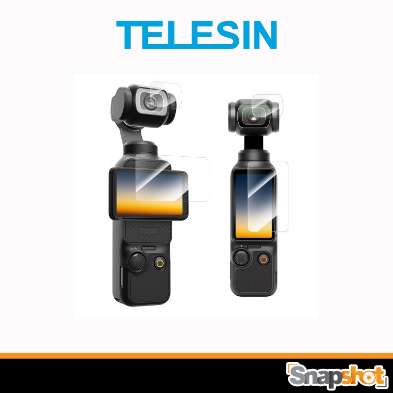 TELESIN ฟิล์มกระจกกันรอย For DJI POCKET 3/POCKET 4(S6-FLM-01-TDJ)