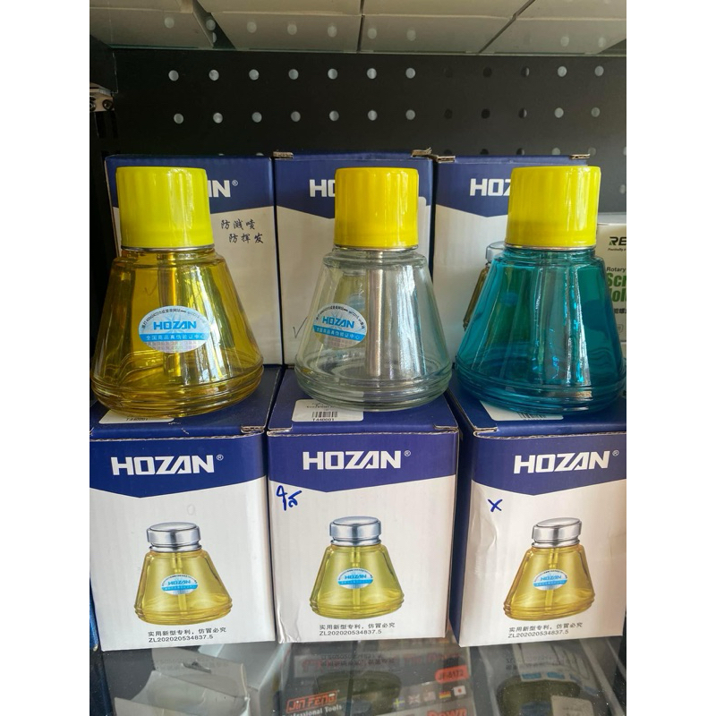 ขวดแก้วปั้มน้ำยา Hozan🧴💦