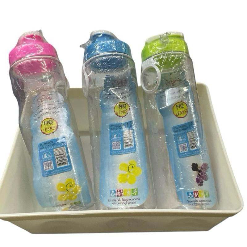 (ยกโหล)No.006-D ขวดน้ำพลาสติก PET – ใช้งานง่าย สะดวก ปลอดภัย ขนาด1000 มล.