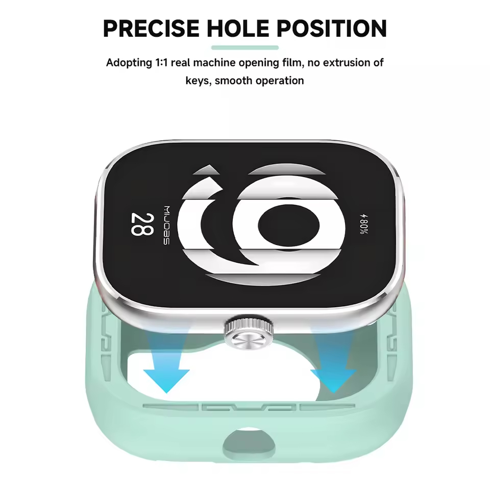 กรณีอ่อนสำหรับ Redmi watch 4 5 กรณีป้องกันนาฬิการ่องซิลิโคนอ่อนและทนทานเหมาะสำหรับ Redmi Watch 5 4 Case ราคา ถูกที่สุด ดีลบีเคเค แกลเลอรีภาพที่ 8