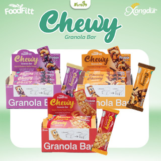 [ยกกล่อง12ซอง] ซองเดอร์ ฟู๊ดฟิต ชิววี่ กราโนล่าบาร์ Xongdur …