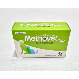 Methovet เมทโทเวท อาหารเสริมลดการเกิด-สลายนิ่ว Struvite ในแมวและสุนัข