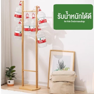 ราวไม้แขวนหมวก ราวแขวนเสื้อ ราวแขวนเสื้อแบบตั้งพื้น โมเดิร์นและเรียบง่าย รับน้ำหนักได้มาก