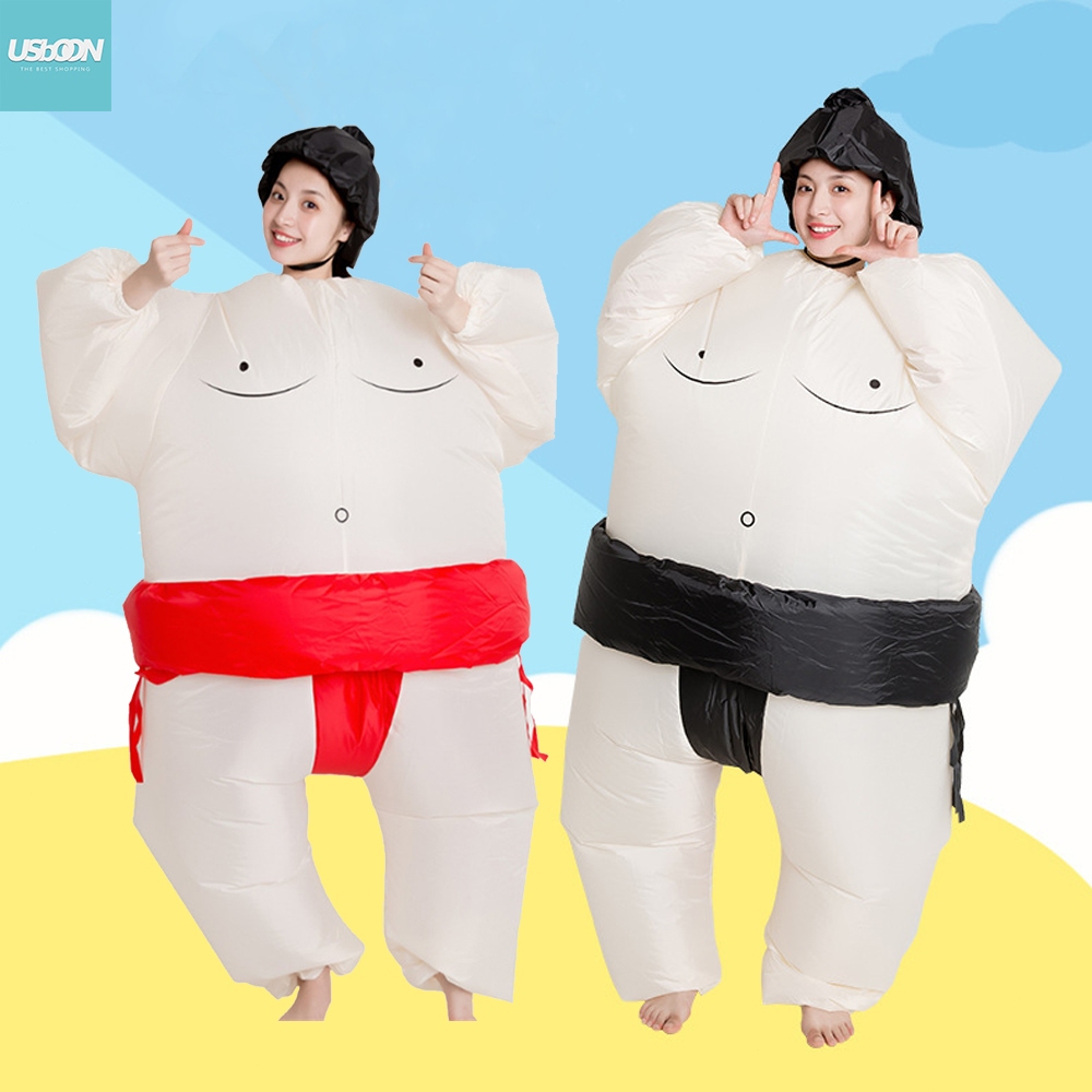 ชุดซูโม่ผู้ใหญ่ เป่าลม มีให้เลือก 3สี กันน้ำ ทนทาน