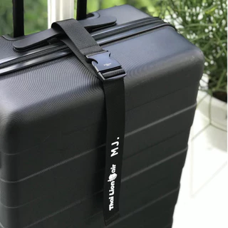 สายคล้องเสริมกระเป๋าเดินทาง แขวนสัมภาระ สกรีนชื่อ LUGGAGE TAG KIDNAP ME.