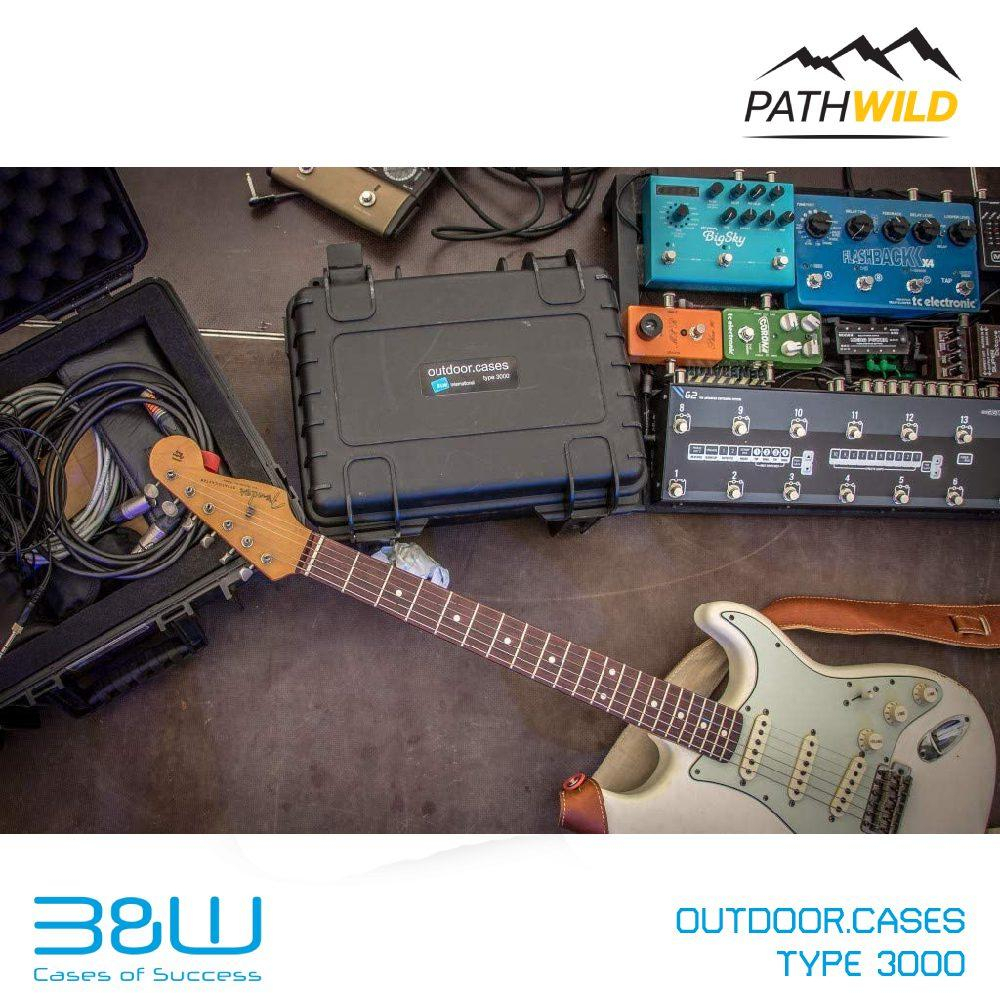 B&W OUTDOOR.CASES TYPE 3000 กล่องใส่อุปกรณ์ แบรนด์เยอรมัน ป้องกันแรงกระแทกสูง น้ำหนักเบา ความจุ 11.7 ลิตร