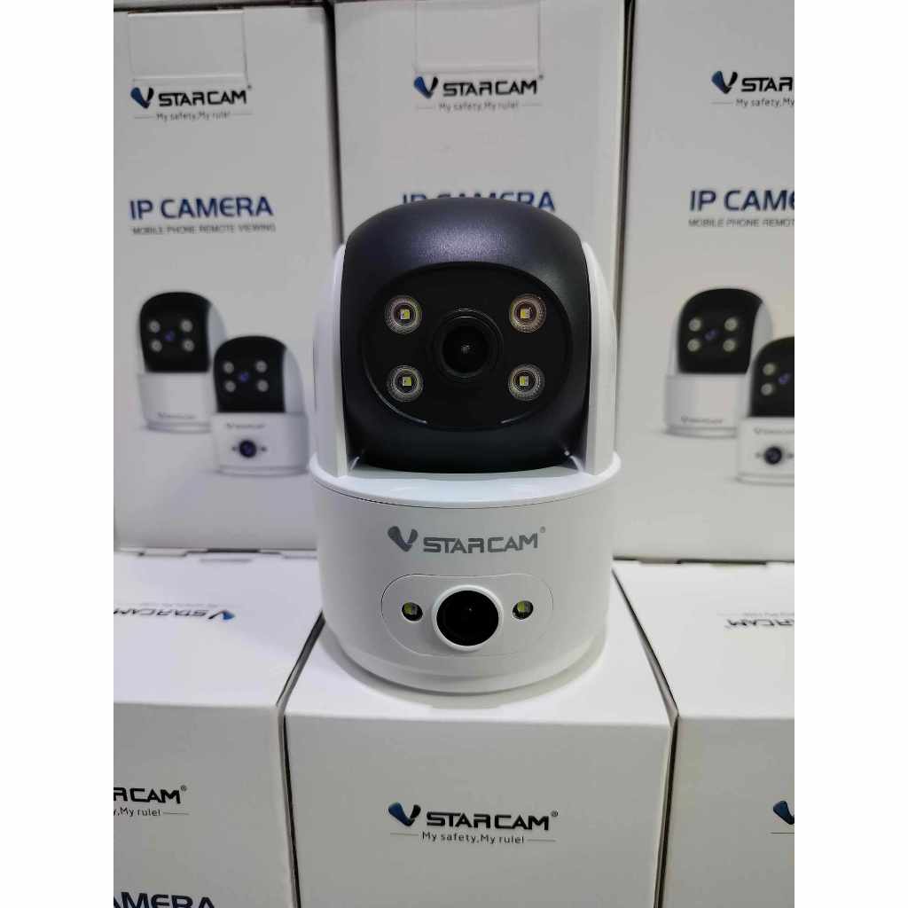 Vstarcam รุ่น C996DR (เลนส์คู่) ความคมชัด 1.0MP กล้องวงจรปิดใช้ภายใน พูดคุยโต้ตอบได้