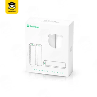 สติกเกอร์ความร้อน Peripage 107x30 mm 1แพ๊ค3ม้วน ฉลากสินค้า สติ๊กเกอร์บาร์โค้ด ไม่ใช้หมึก คุณภาพดี