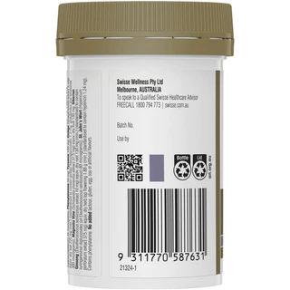 Swisse Ultiboost Mood 50 Tablets ช่วยปรับอารมณ์ การทำงานของระบบประสาท ความเครียด