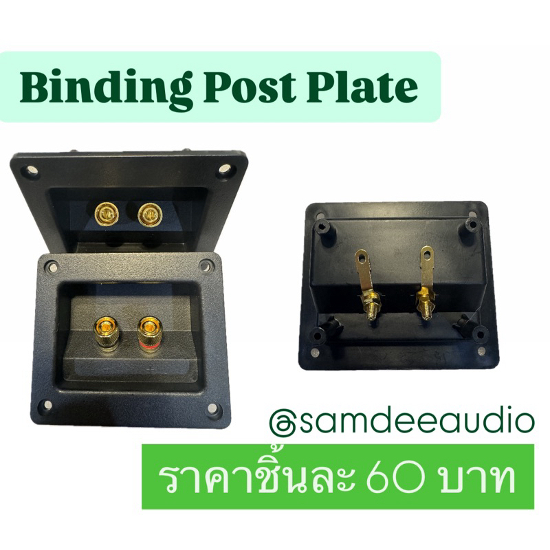 ราคาต่อ1ชิ้น/Binding Post Plate