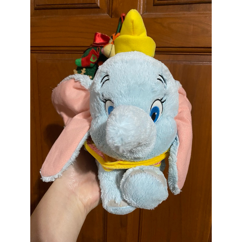 Fluffy Dumbo Doll for Cuddle -TDR- ❌ตำหนิระบายคอย้อย เย็บแก้ให้แล้วค่ะ❌