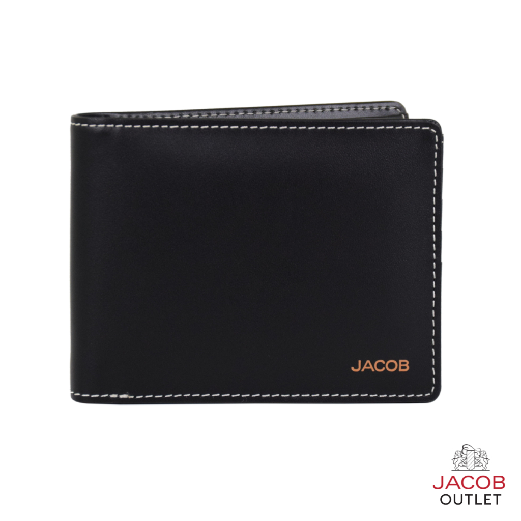 JACOB  กระเป๋าสตางค์ชาย พร้อมช่องการ์ดถอดได้ - รุ่น 22590
