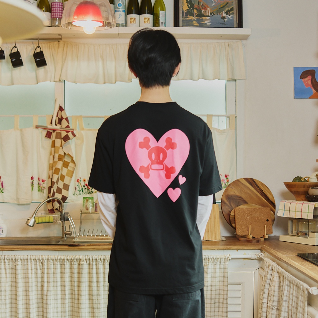 PAUL FRANK เสื้อยืดผู้ชาย SKURVY IN LOVE SS TEE