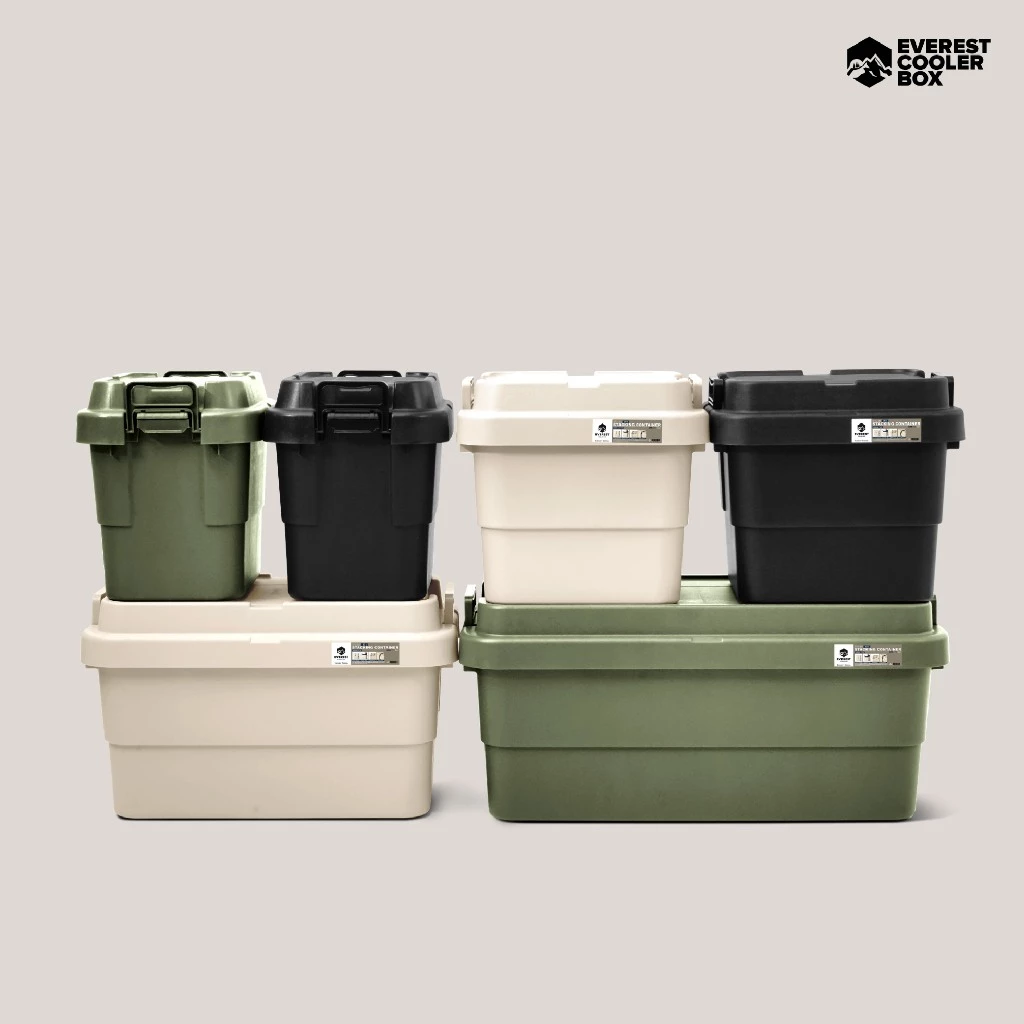 ถูกที่สุด!! ลัง STACKING CONTAINER ลังแคมป์ปิ้ง ลังeverest กล่องเก็บของ ขนาด 30,50,70L Camping Box