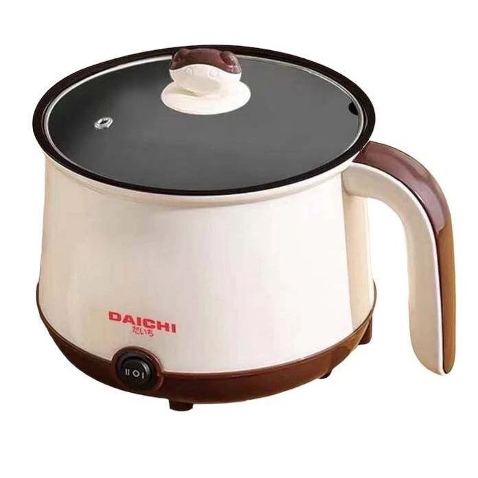 DAICHI รุ่น DH-18 หม้ออเนกประสงค์ หม้อไฟฟ้า 1.3ลิตร ปรับระดับความร้อน 2 ระดับ ทำความสะอาดง่าย